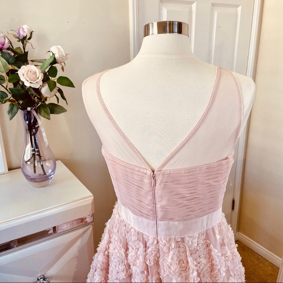 Adrianna-Papell floral embroidered illusions gown - Picture 9 of 12